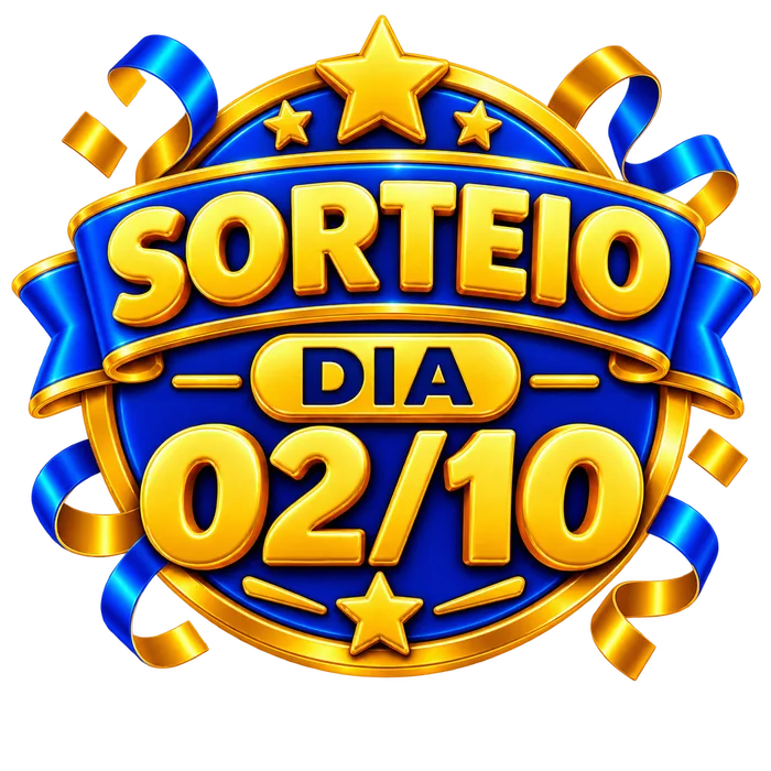 Sorteio dia 02/10